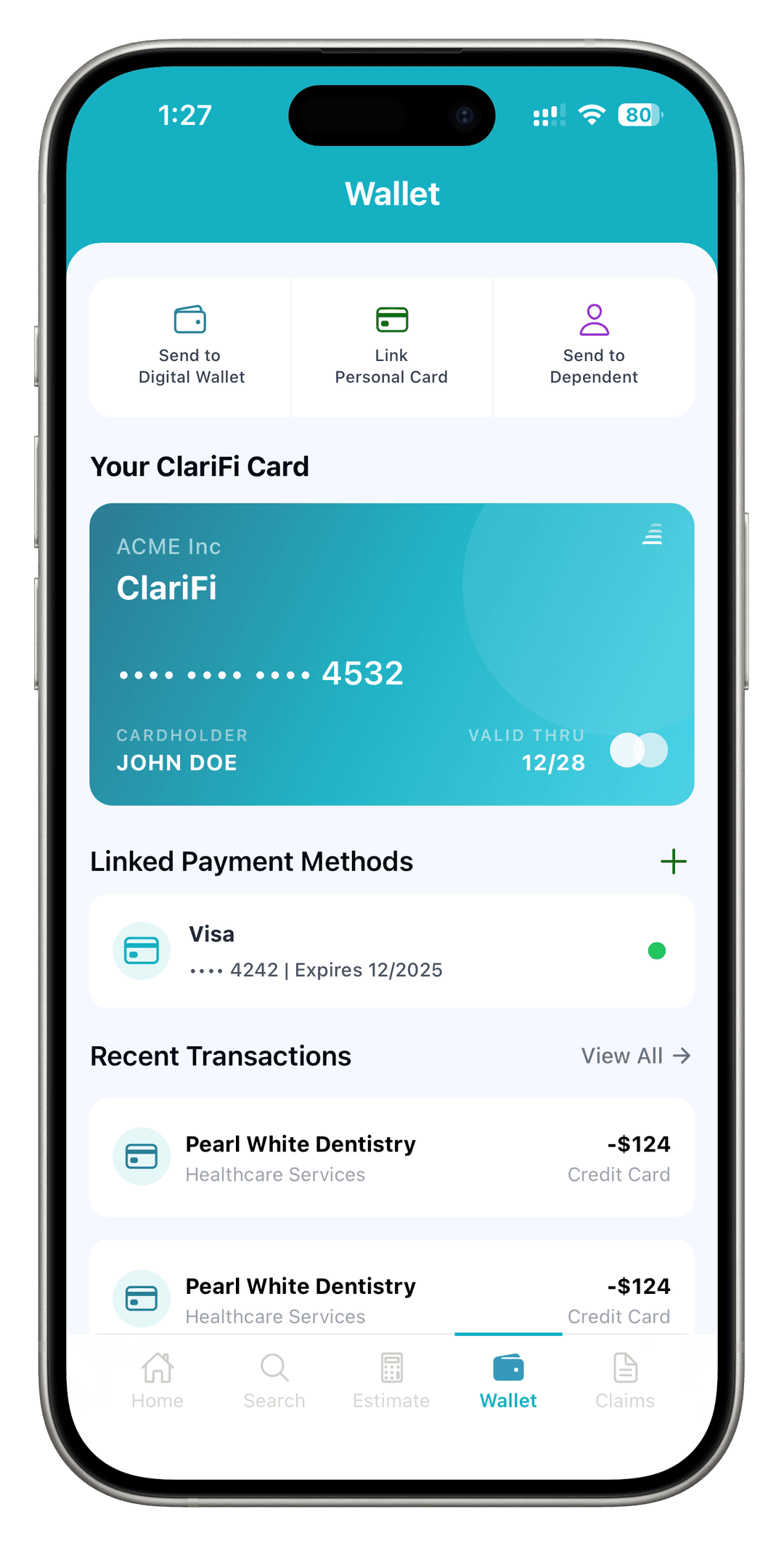 Mobile Wallet App Preview